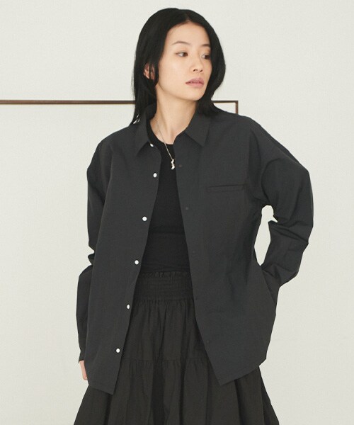 ナイロンオーバーシャツ