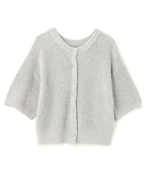 ラメニットカーディガン