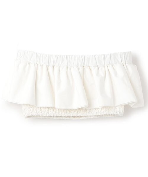 2WAYギャザーベアトップ