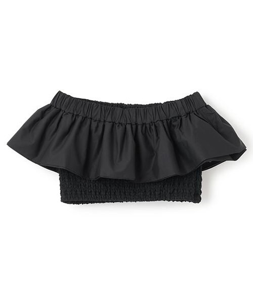 2WAYギャザーベアトップ