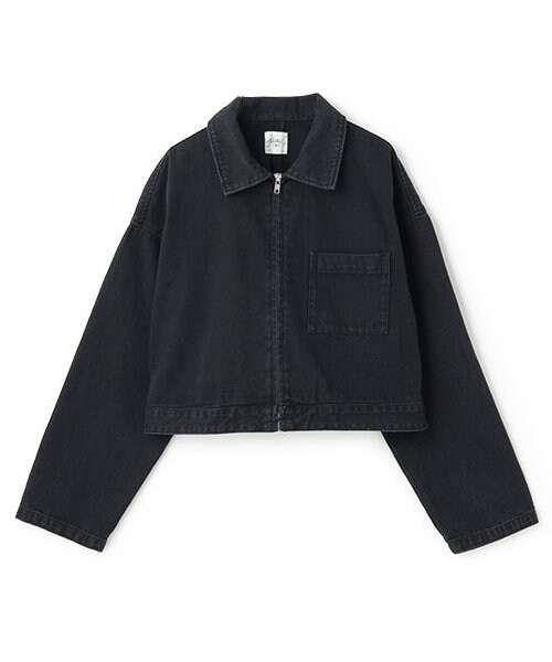 デニムZIPジャケット