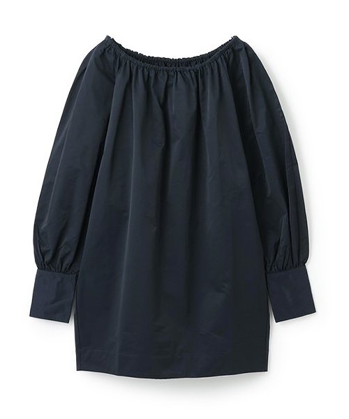 ボリューム袖ミニワンピース