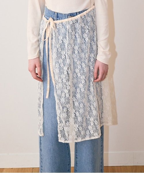 レース巻きスカート【韓国ファッション】