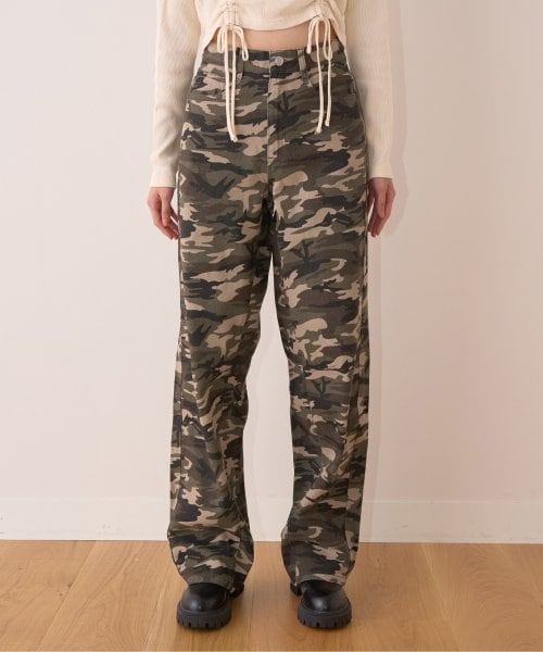 カーブパンツ【韓国ファッション】