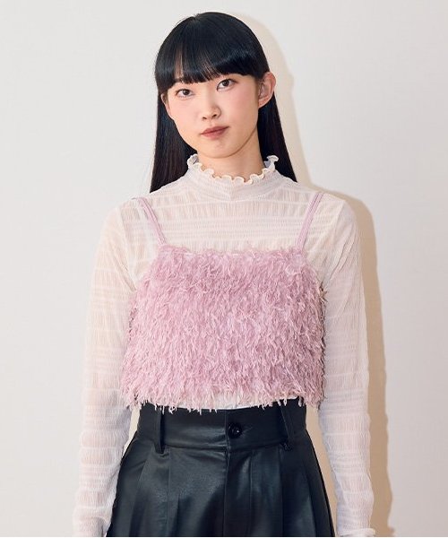 フェザービスチェ【韓国ファッション】