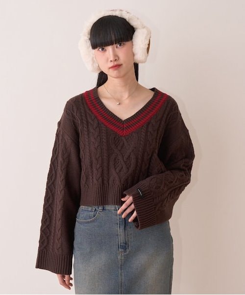 チルデンニット【韓国ファッション】