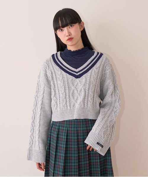 チルデンニット【韓国ファッション】