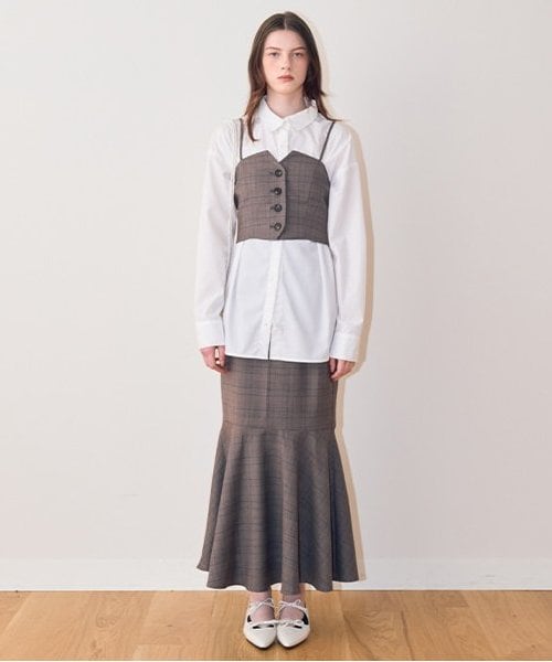 ビスチェセットアップ【韓国ファッション】