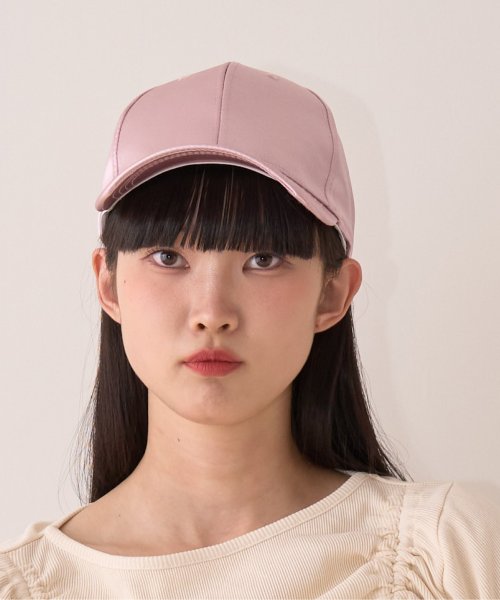 サテンキャップ【韓国ファッション】