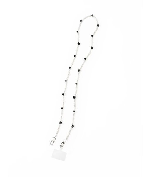 ローズビーズストラップ【韓国ファッション】