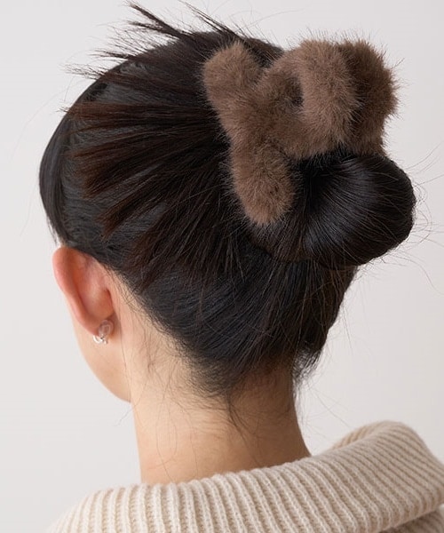 ミニファーバンスクリップ【韓国ファッション】