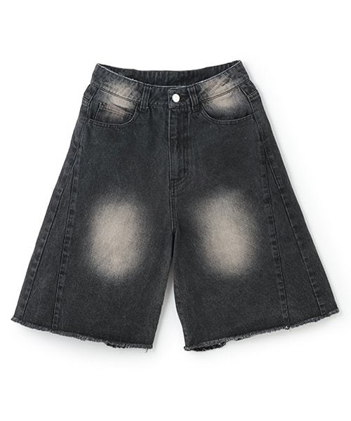 ViVi9月号掲載デニムハーフパンツ【韓国ファッション】