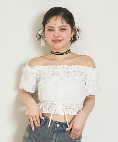 バルーンスリーブブラウス【韓国ファッション】