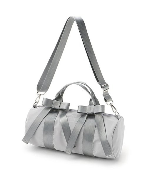 リボンつき2WAYボストン【韓国ファッション】