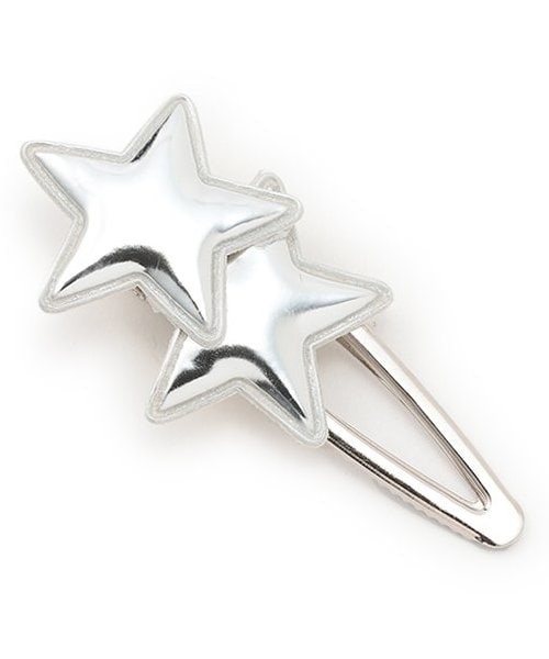 ダブルスタークリップ【韓国ファッション】