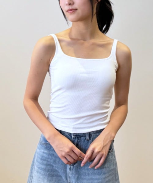 ベーシックタンクトップ【韓国ファッション】
