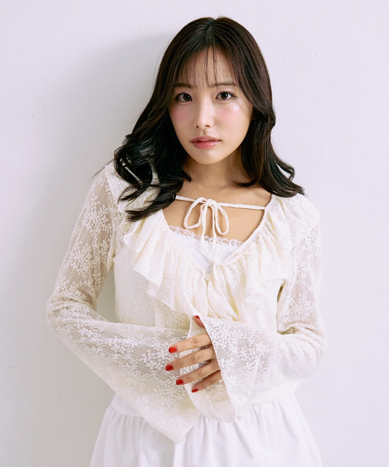 フリルボレロキャミSET【韓国ファッション】 | Mi-je（ミジェ）