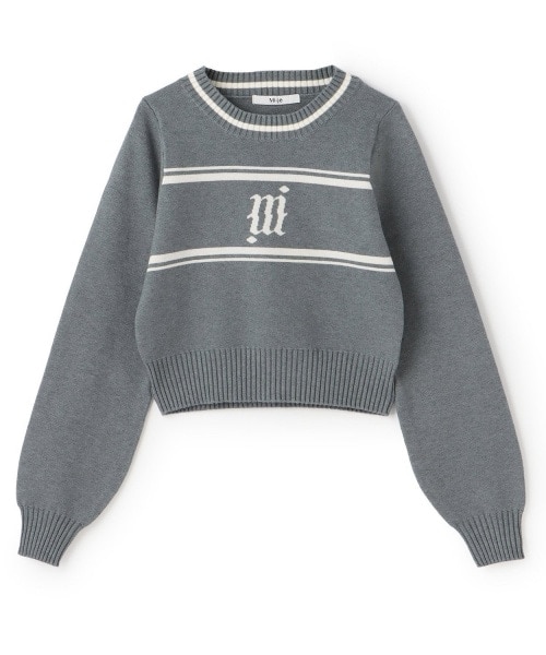 コンパクトジャガードニット【韓国ファッション】