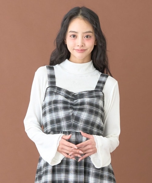 レーススリーブインナーカット【韓国ファッション】