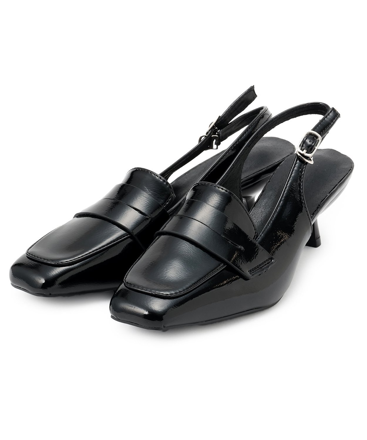 ローファー風ストラップミュール【韓国ファッション】