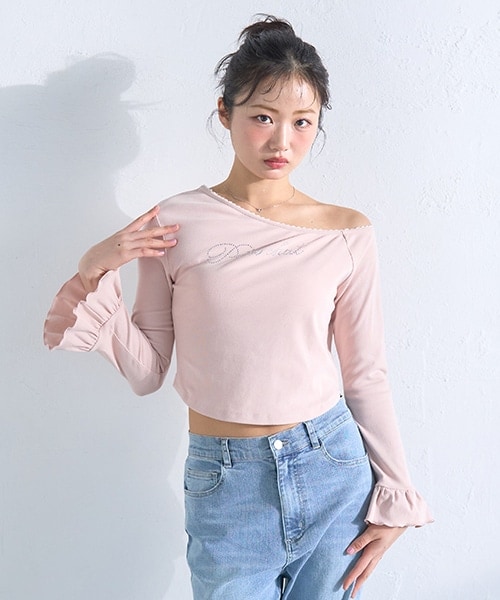 ワンショルカットプルオーバー