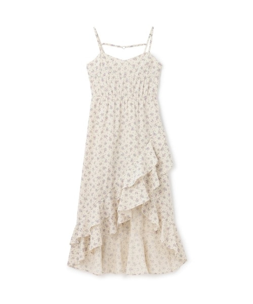 ヘムフリルキャミワンピース