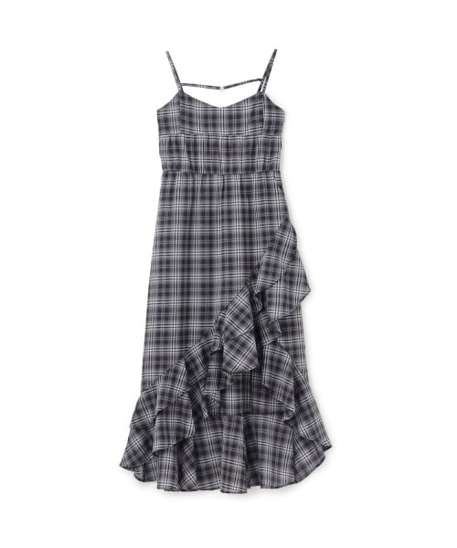 ヘムフリルキャミワンピース