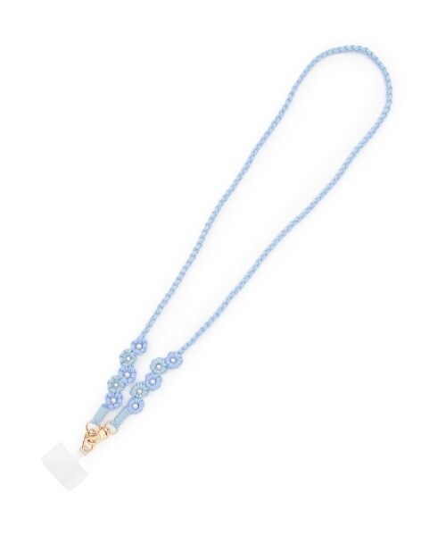 マクラメフラワーストラップ