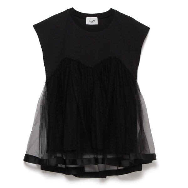 チュールドッキングTシャツ