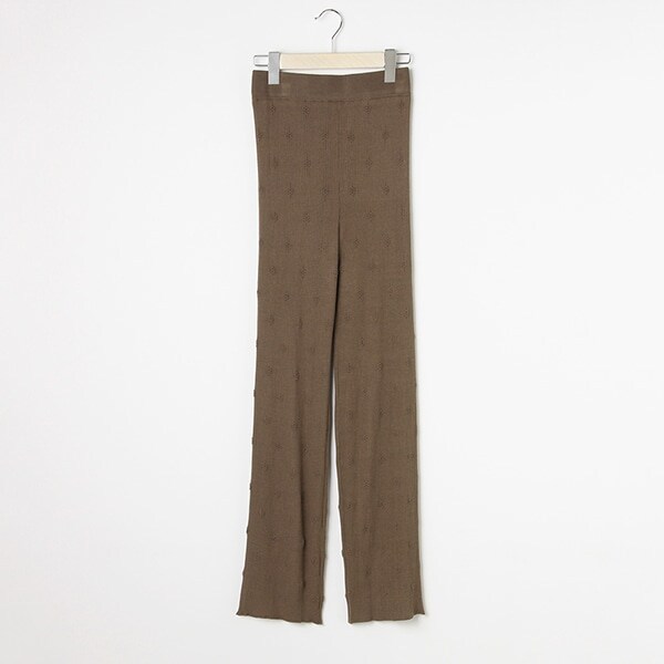 【リンク】花ニットパンツ