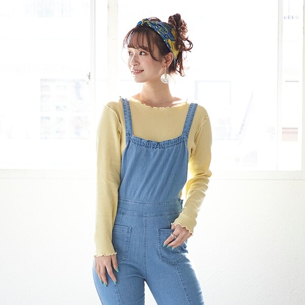 【GOODPRICE】テレコメロー長袖T