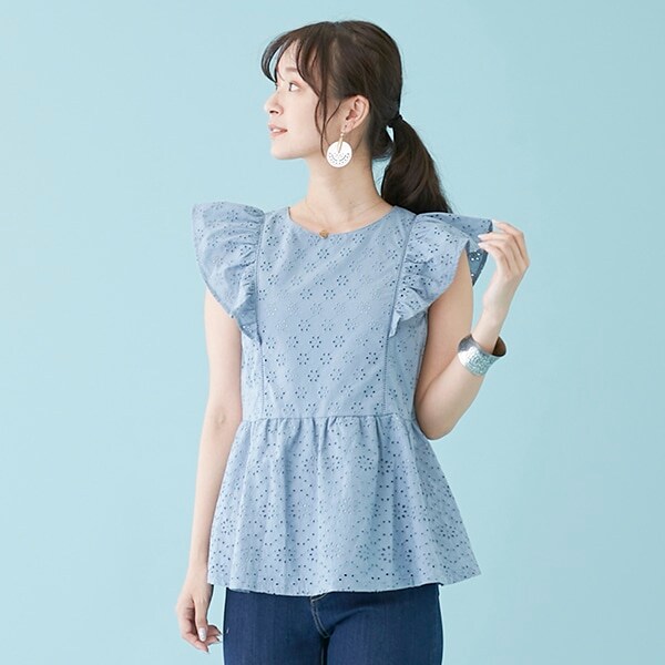 【リンク】レースフリルチュニック