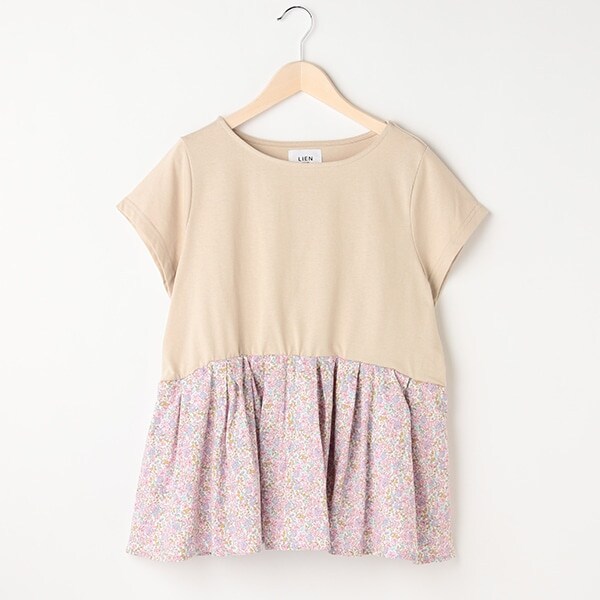 【リンク】小花柄カットチュニック