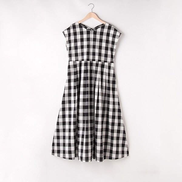 【リンク】ブロックチェックワンピース