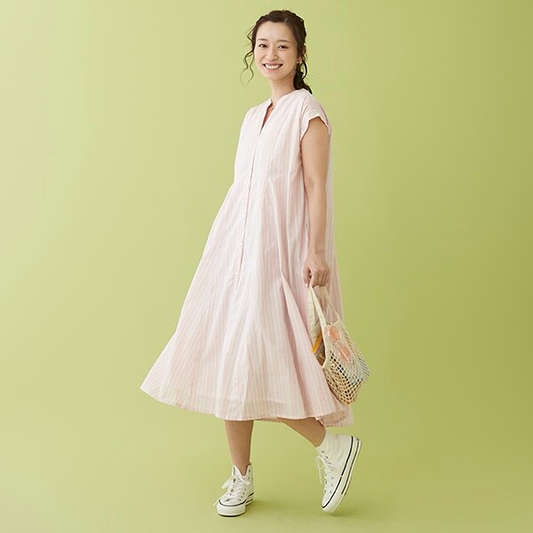 【リンク】ストライプワンピース