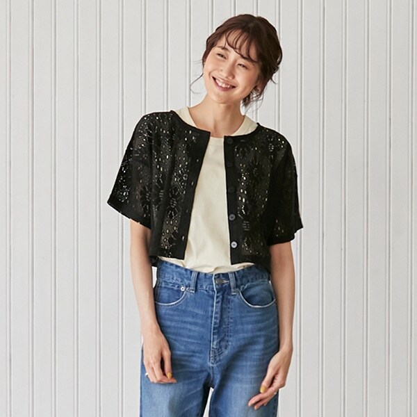 【リンク】レースシャツジャケット