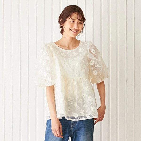 【リンク】シアーレースチュニック