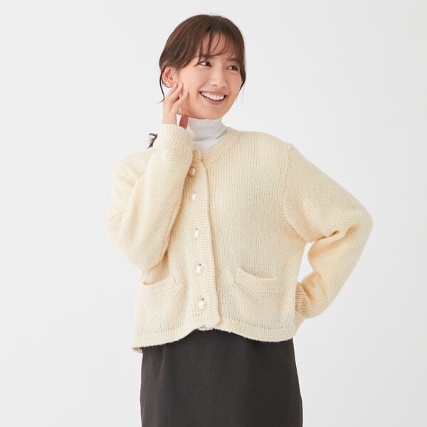 【リンク】ニットジャケット(レディース)