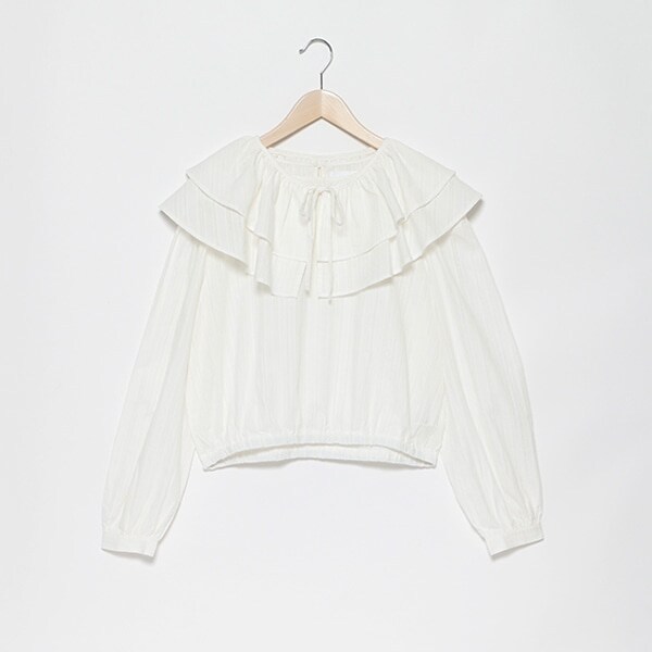 【リンク】つけ衿ブラウス(レディース)