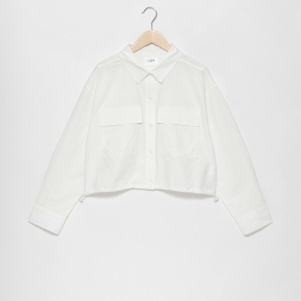【リンク】クロップドシャツ(レディース)
