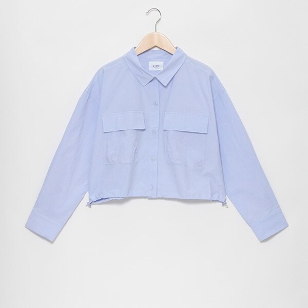 【リンク】クロップドシャツ(レディース)