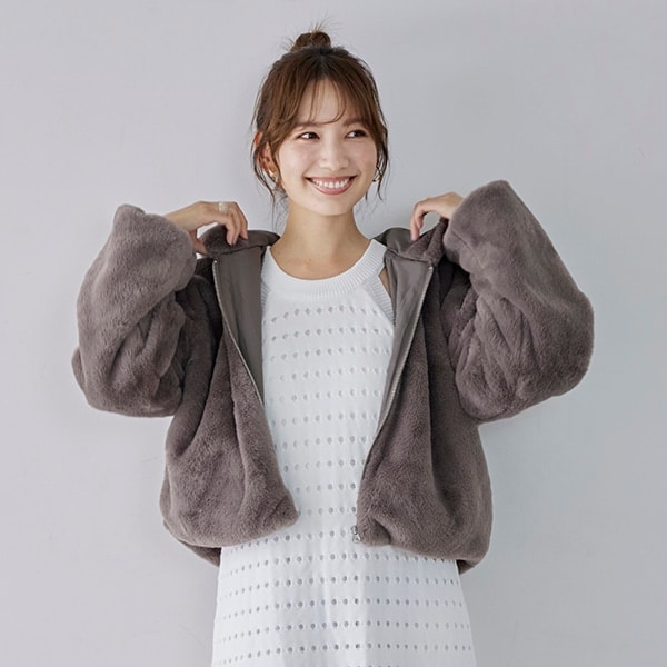 【リンク】ファージップブルゾン(レディース)