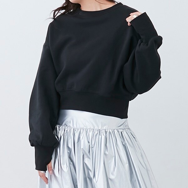 裏起毛トレーナー