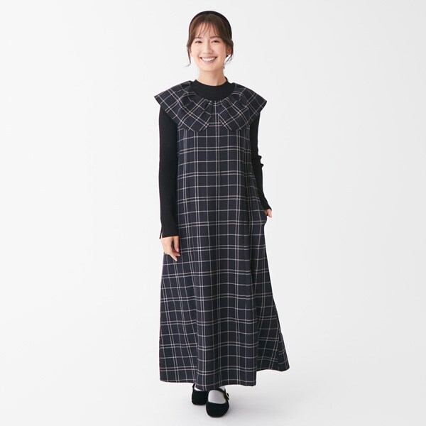 【リンク】衿ジャンスカワンピース(レディース)