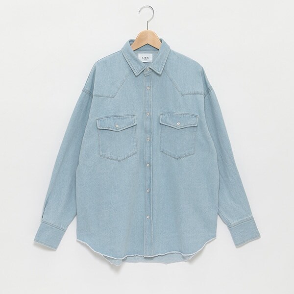 【LADIES】長袖シャツ