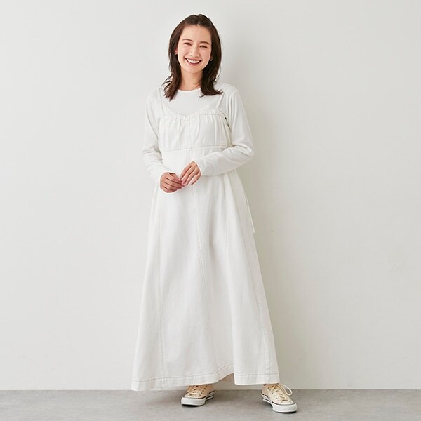 【リンク】デニムワンピアンサンブル(レディース)