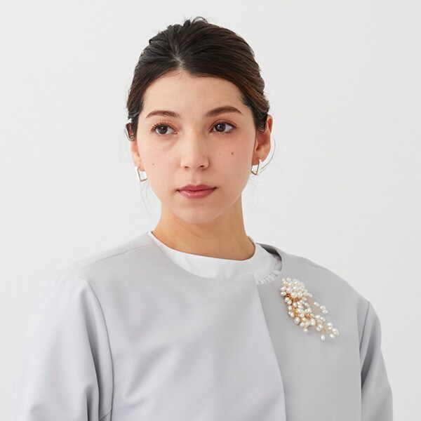 【LADIES】パールコサージュ