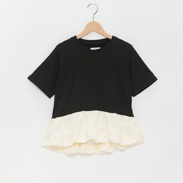 【LADIES】切替裾バルーントップス