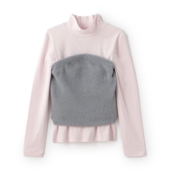 【親子リンク】キラキラニットビスチェセット