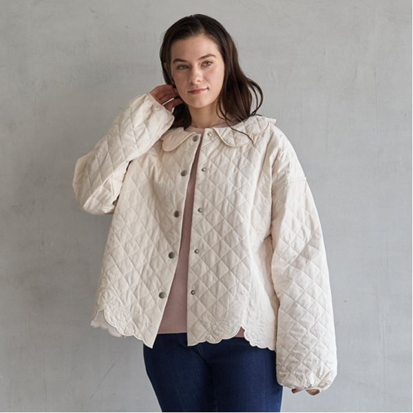 【リンク】キルト刺繍ジャケット